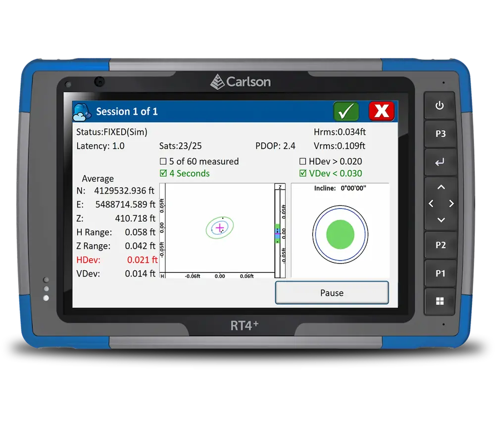 Carlson RT4+